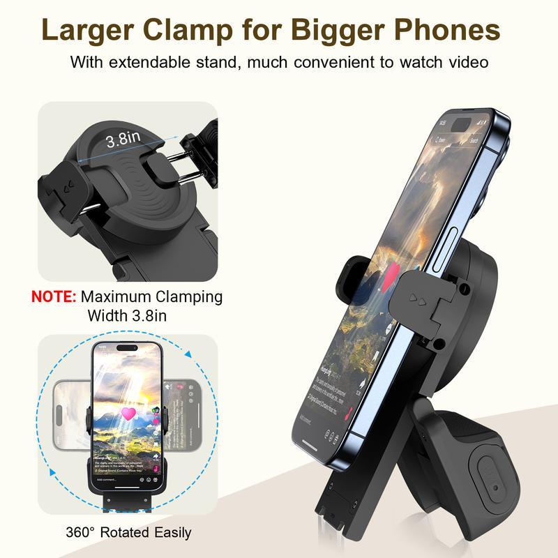 Bluetooth Remote Shutter Smartphone Grip – Steady Photo Capture