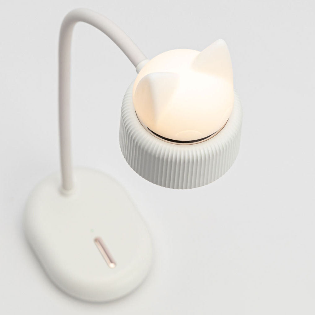 PurrfectGlow Clip-On LED Lamp for Cozy Workspaces