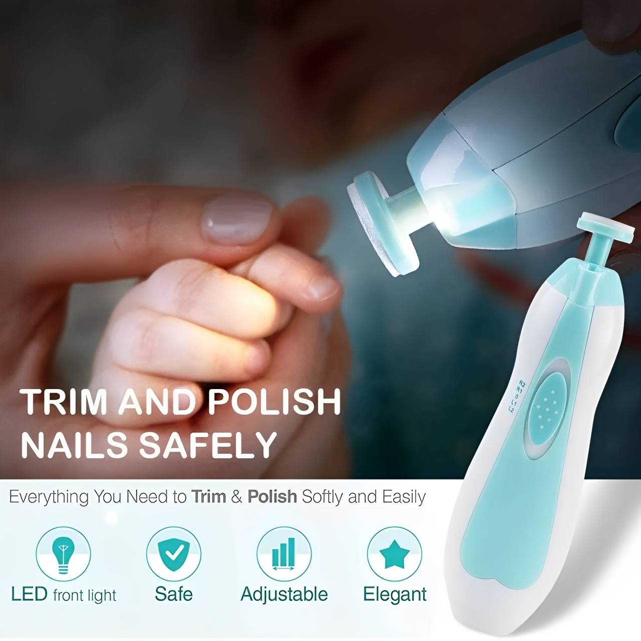 Infant Nail Clipper and File