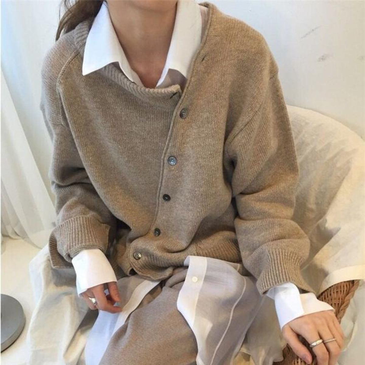 Men’s Sweater | Cashmere Wool Knit | Classic Fit | Comfortable Warmth