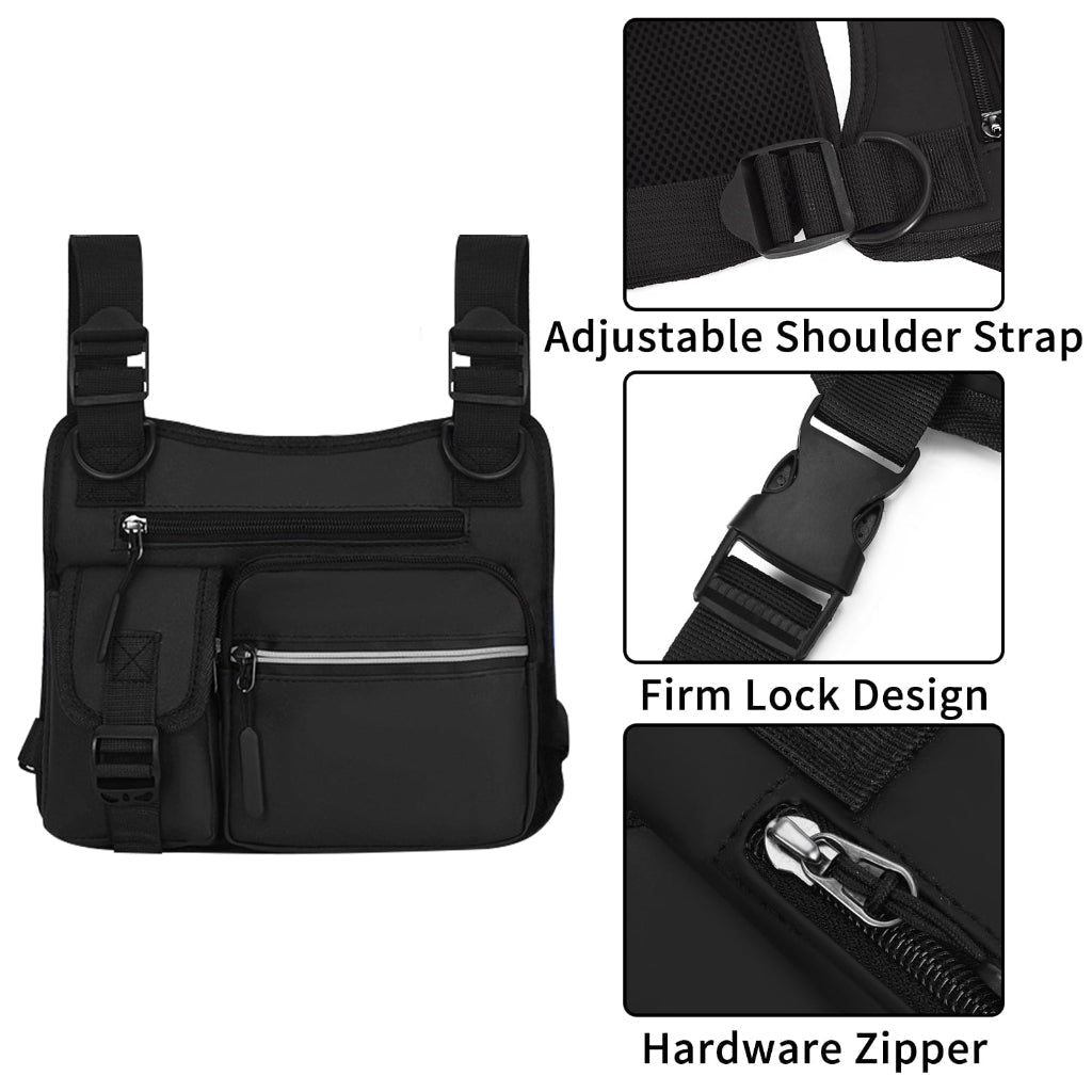 Versatile Crossbody Utility Bag with Adjustable Straps