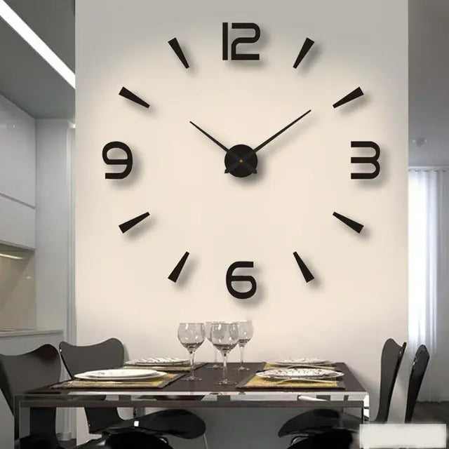 Customizable 3D Wall Clock for Modern Spaces