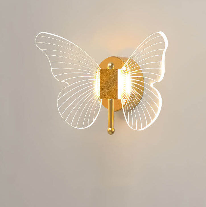 Taavita Creative Butterfly Acrylic LED Wall Light Lamp