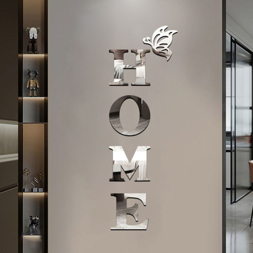 3D Wall Sticker Decor for Home Entrance Mirror