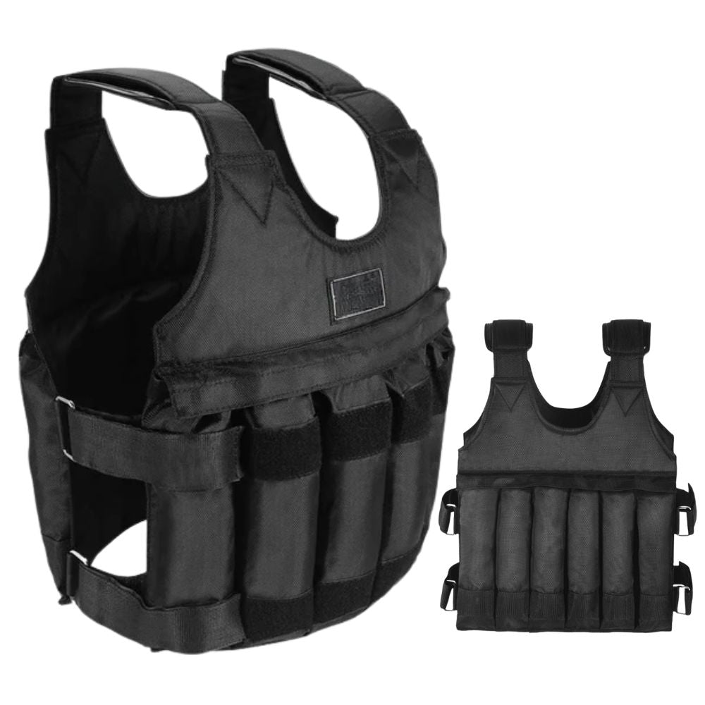 Adjustable 110 lb Fitness Weighted Vest for Enhanced Workouts