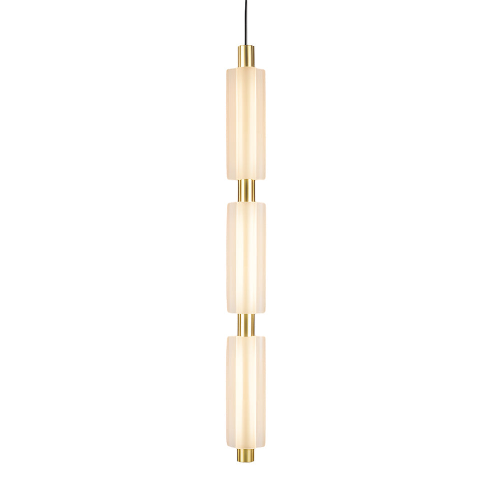 1/2/3 Heads Modern Acrylic Cylinder Pendant Lights: Hanging Lamp in Taavita