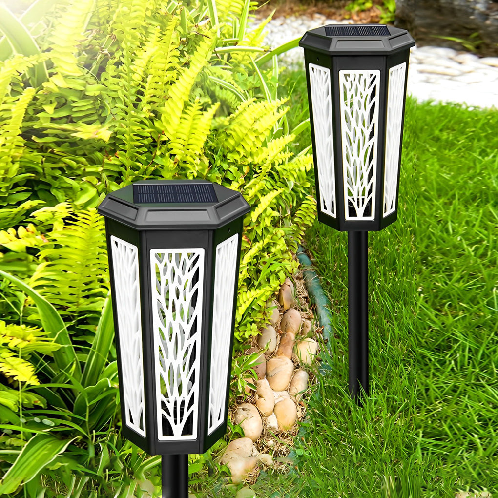 1 Pc Taavita Waterproof Intelligent LED Color Changing Solar Lights Outdoor Lamp