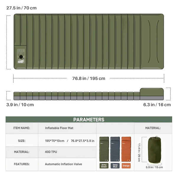 Ultimate Outdoor Inflatable Sleep System