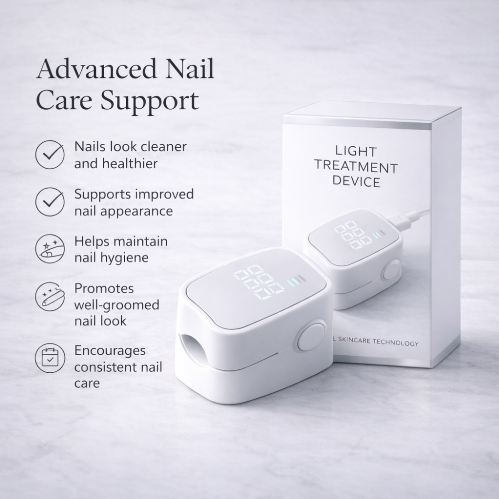 Nail Treatment Clip with Blue Light for Fungal and Lime Nails