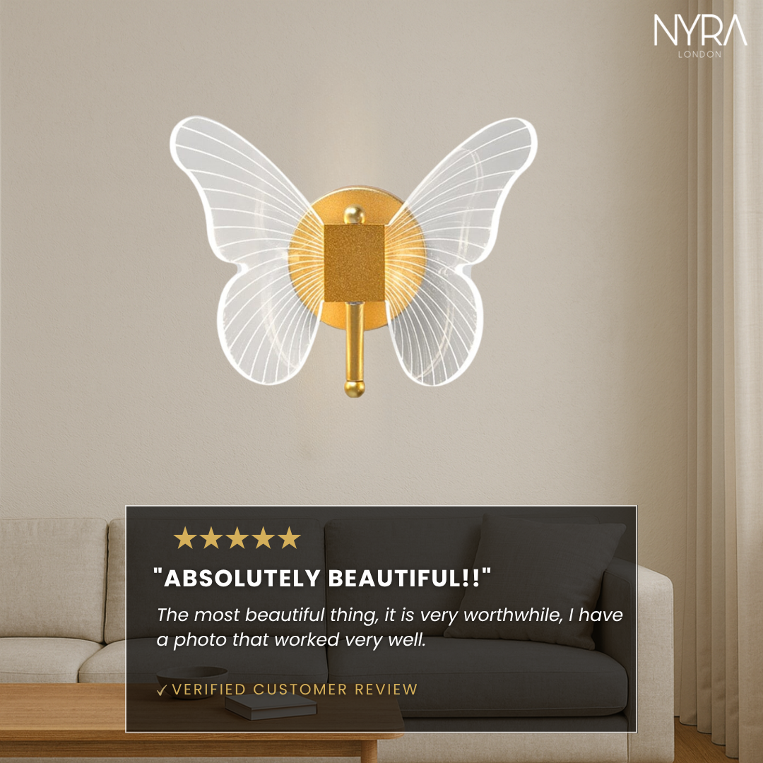 GlimmerWing LED Butterfly Wall Light Collection for Elegant Spaces