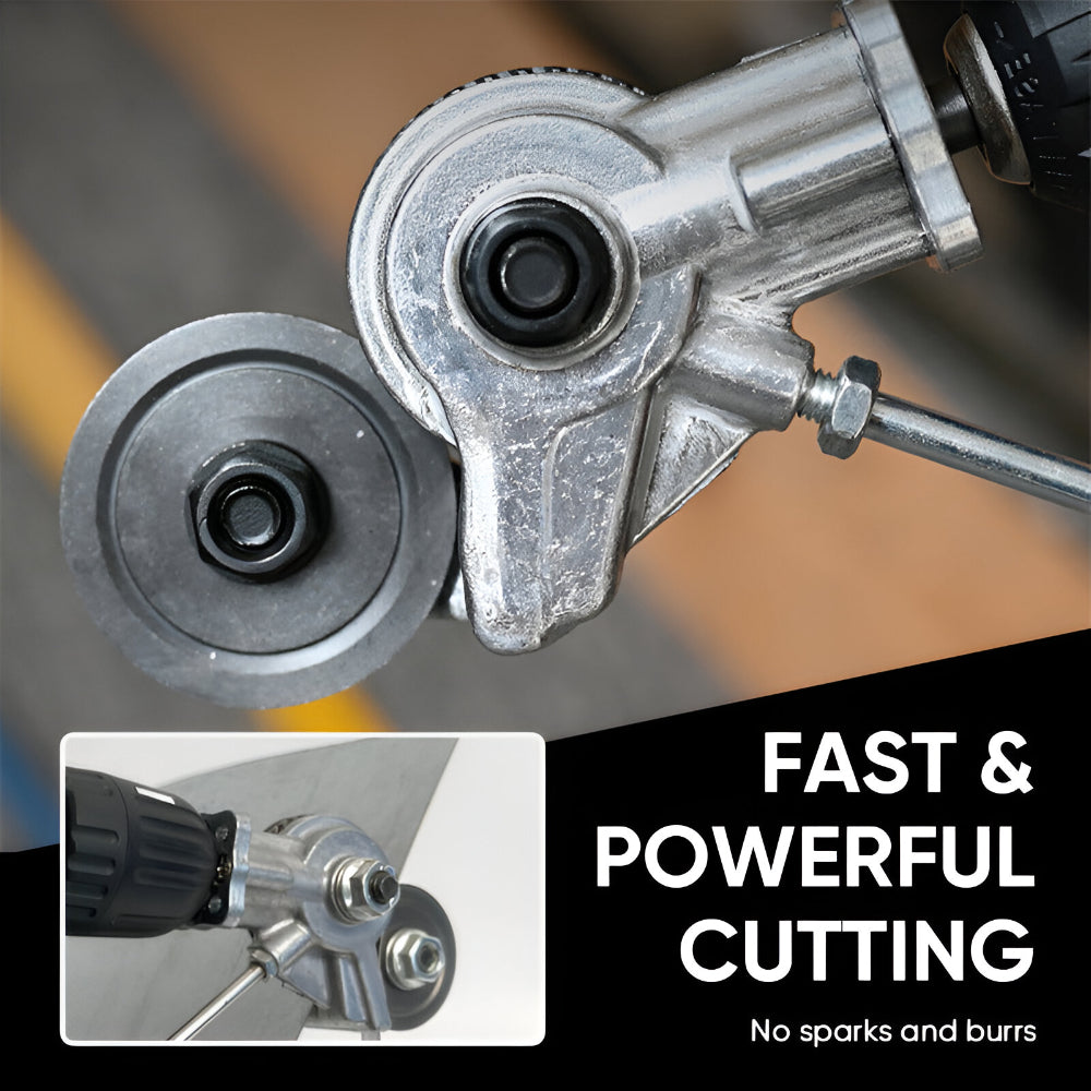Precision Metal Cutter Drill Attachment for Effortless Shaping