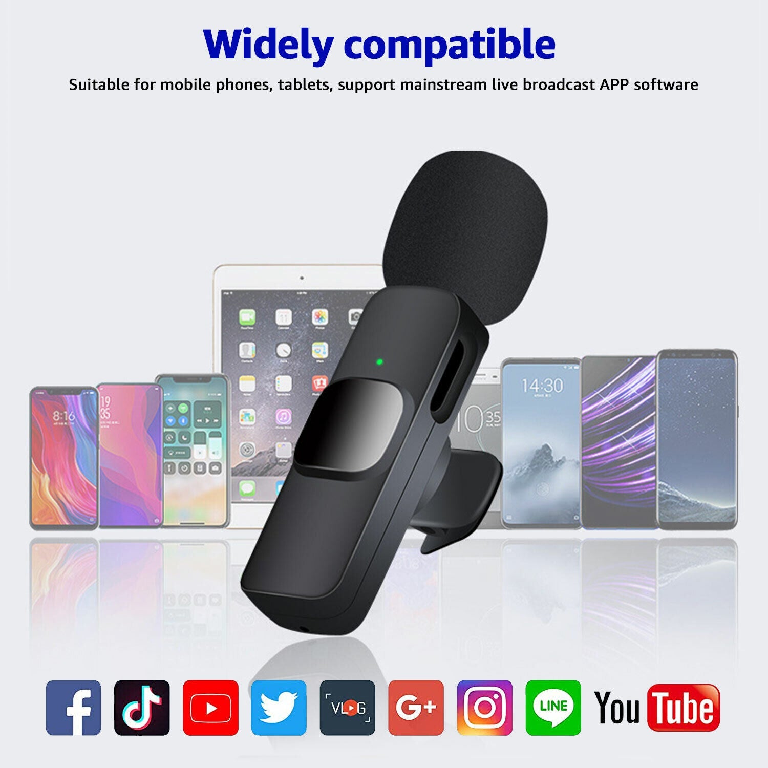 Clip-On Condenser Microphone