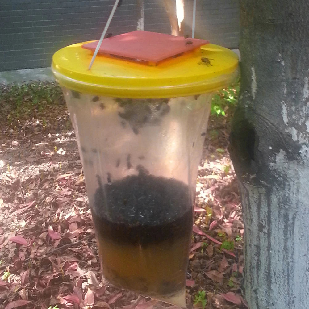 Natural Outdoor Fly Catcher Bag for Effective Pest Control