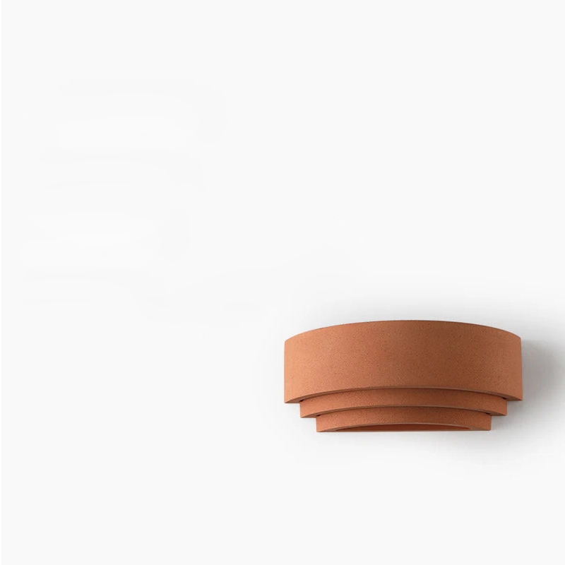 Waterproof LED Wall Sconce Lume Stone | Modern Minimalist Cement Finish | Outdoor Indoor Wall Mounted Light | IP65, Warm White, Energy Efficient, 110V-220V Compatible