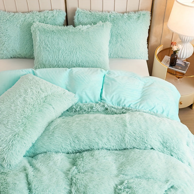 Quilt Cover Set | Wrinkle-Resistant | Soft Cozy Warmth | Polyester