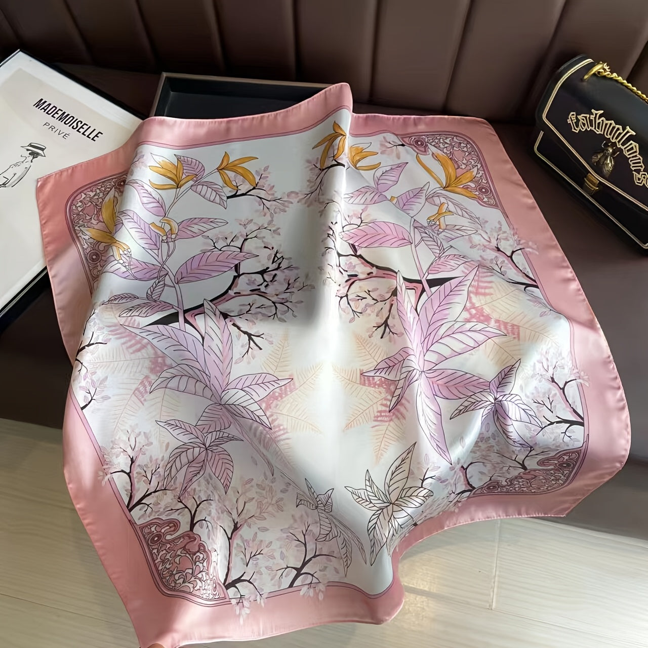 Square Scarf | Lightweight | Breathable Comfort | Polyester