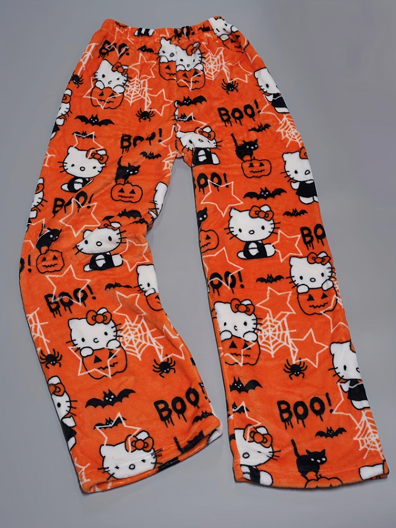Flannel Sleep Pants | Cartoon Print | Warm and Cozy Comfort | Polyester