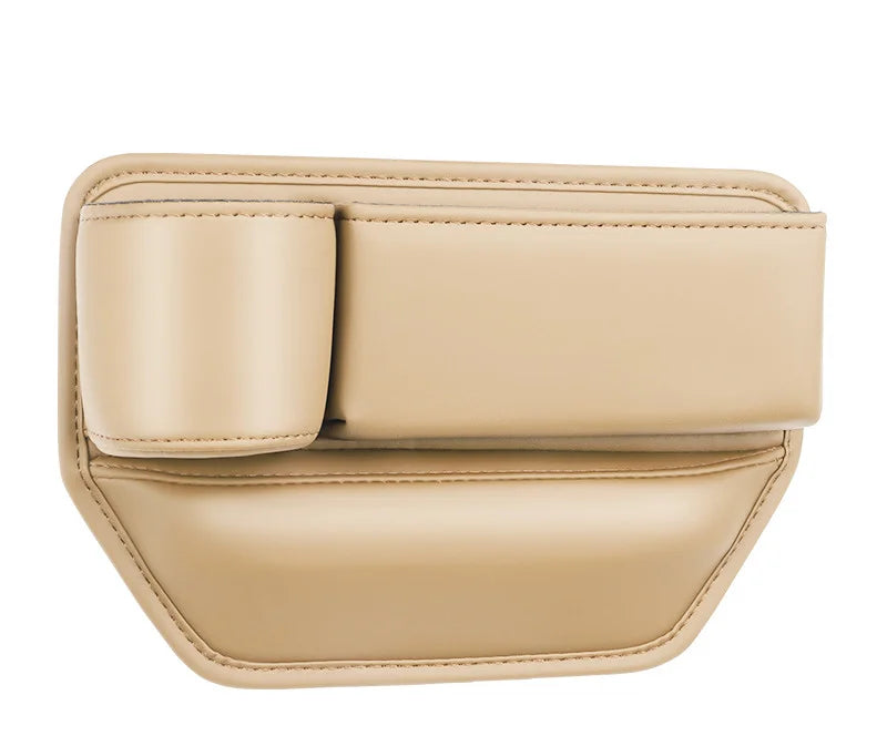 Seat Gap Organizer for Cars with Integrated Cup Holder