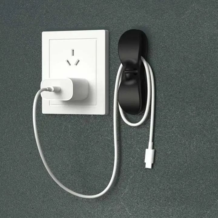 10-Pack Self-Adhesive Cable Management Clips