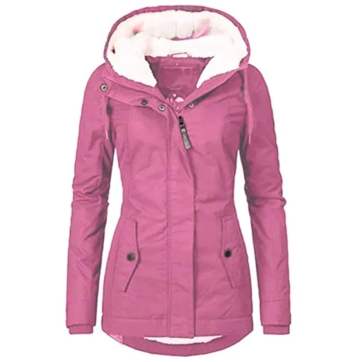 Women’s Padded Winter Coat | Water-Repellent & Insulated Hood | Premium Textile Blend | Comfortable Fit