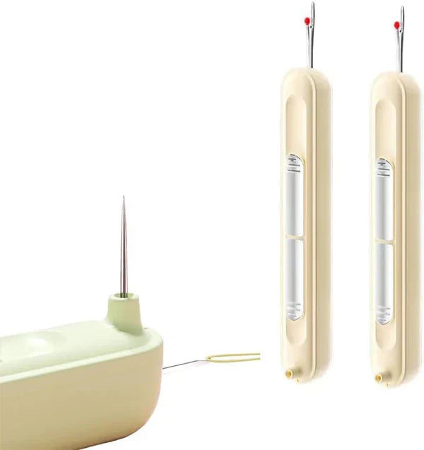 2-in-1 Sewing Tool: Needle Threader and Seam Ripper