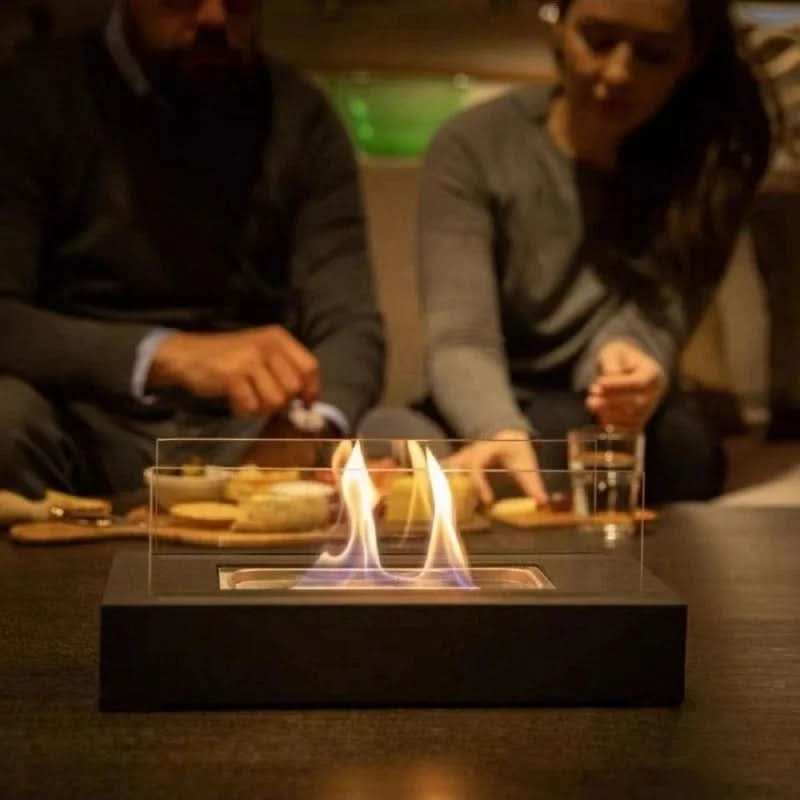 EmberVista Portable Bioethanol Tabletop Fireplace for All Spaces