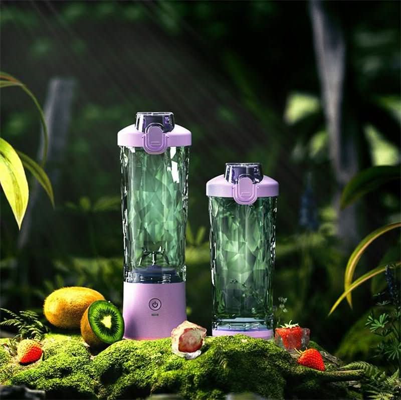 QuickBlend Go Portable Smoothie Maker with 4000 mAh Battery and 600 ml Capacity