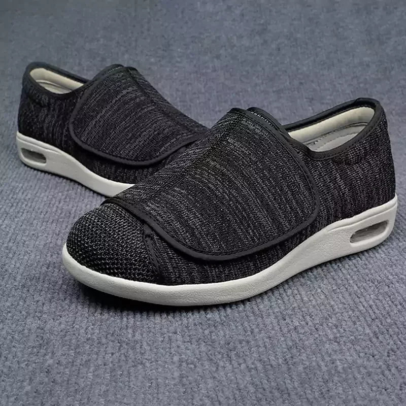 Orthopedic Slip-On Shoes | Hook-and-Loop Closure | Cushioned Support & Stability | Comfortable Fit