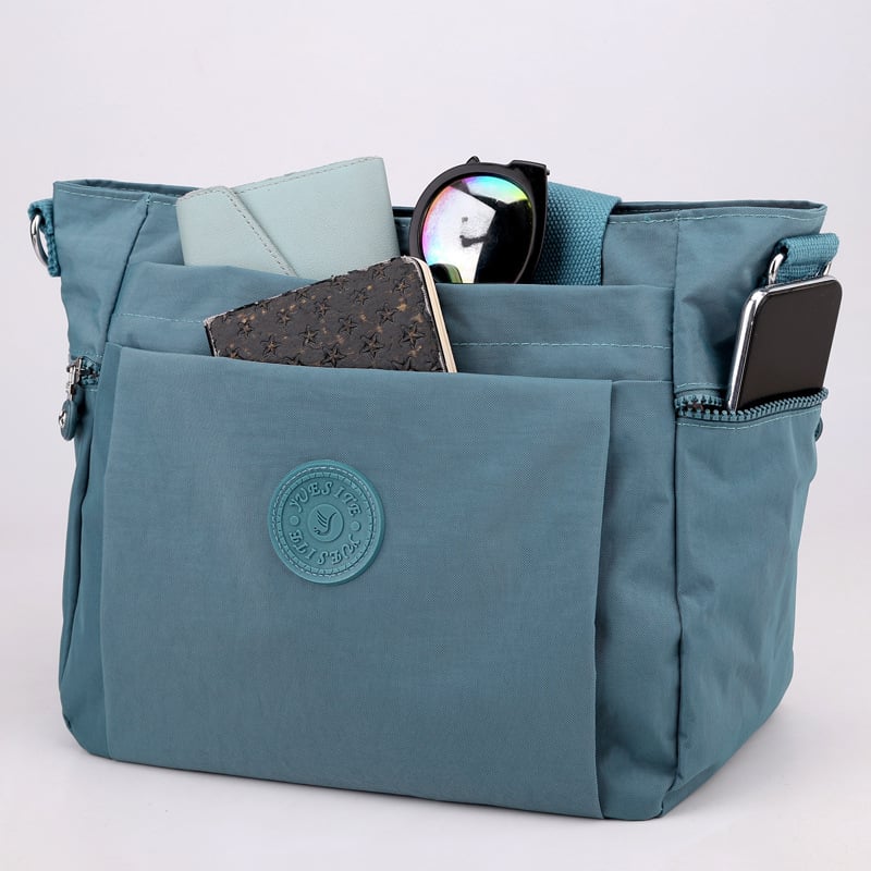 Women’s Tote Bag | Large Capacity & Multi-Compartment Design | Waterproof Nylon | Lightweight Comfort