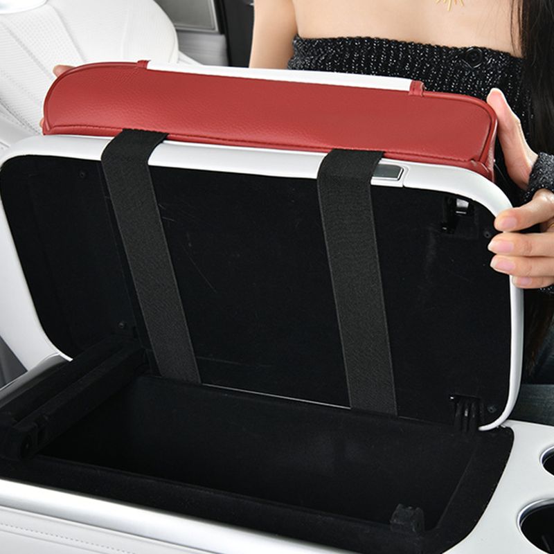 Center Console Armrest with USB Port – Storage and Cup Holder
