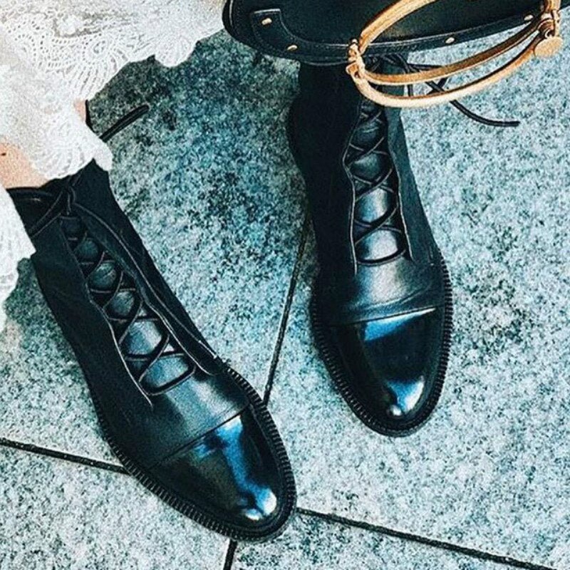 Women’s Winter Boots | Genuine Leather & Waterproof | Thick Fur Lining | Ankle Height