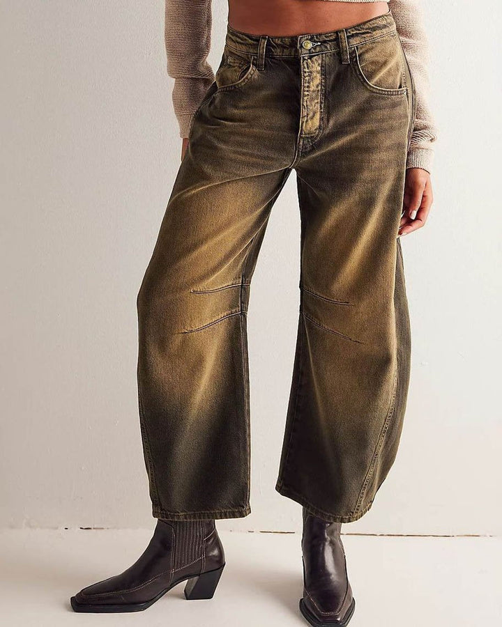 Women’s Straight-Leg Jeans | Durable Denim | Classic Timeless Style | Comfortable Fit