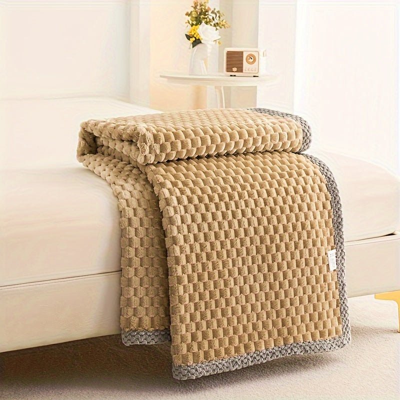 Fleece Blanket | Double-Layer Warmth | Ultra Soft Comfort | Polyester