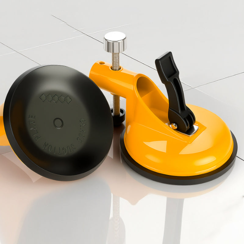 Suction Cup Tile Aligner with Leveling Screw for Glass, Wood, and Tiles