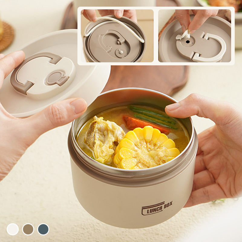 Nivaro — Insulated Stainless Steel Lunchbox with Leak-Proof Bag