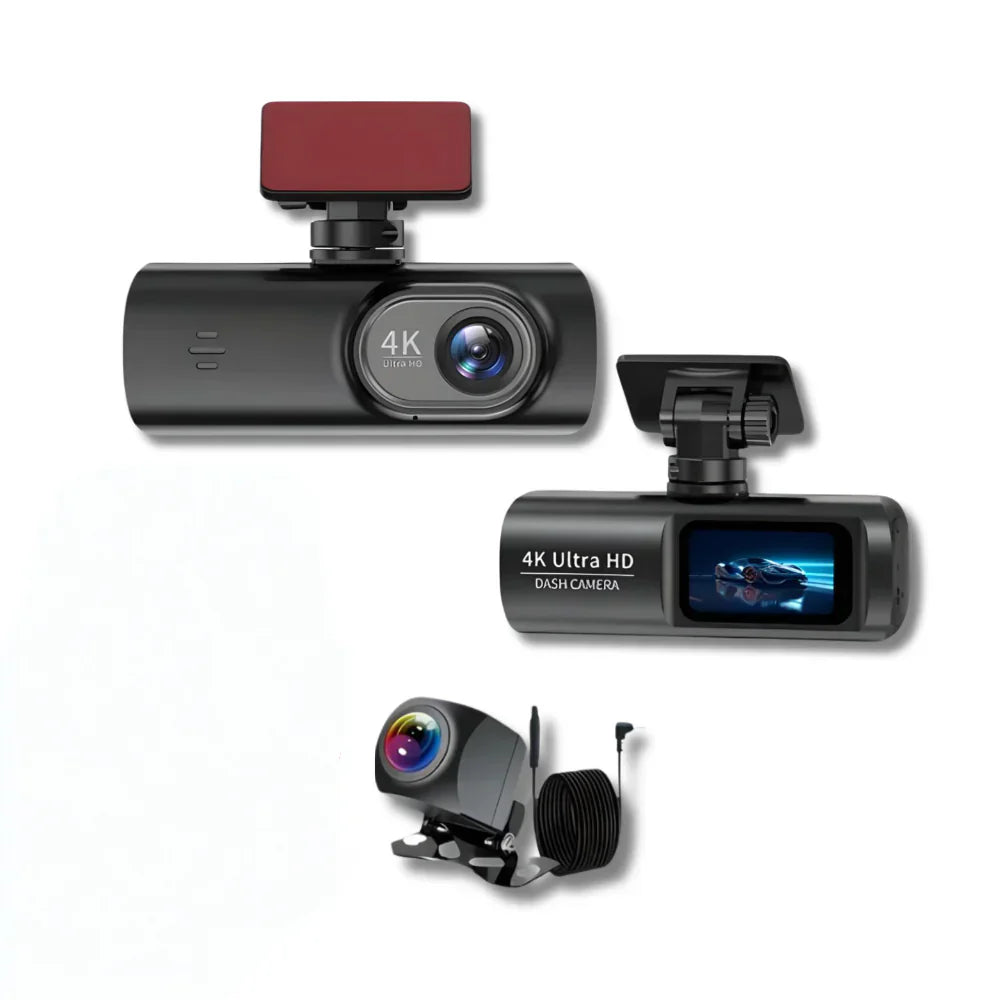 High-Definition Car Camera with WiFi, GPS, and Night Vision