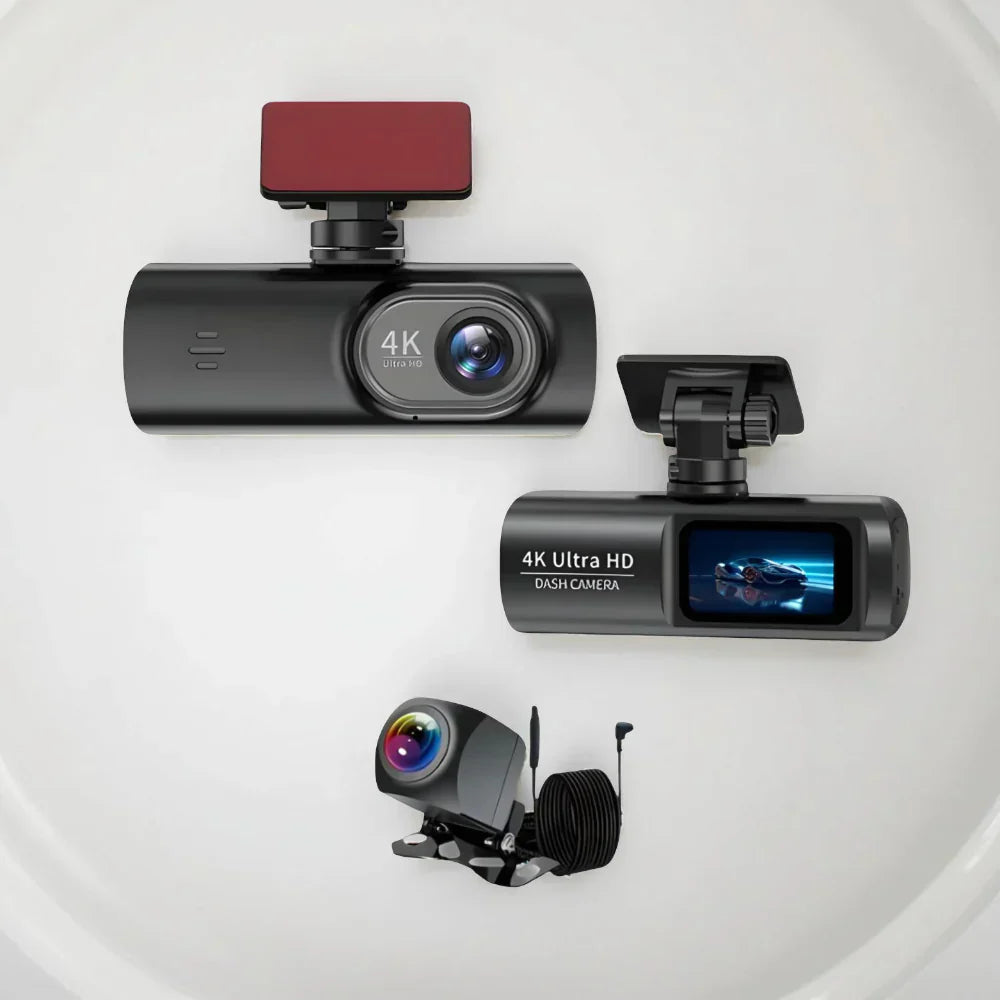 High-Definition Car Camera with WiFi, GPS, and Night Vision