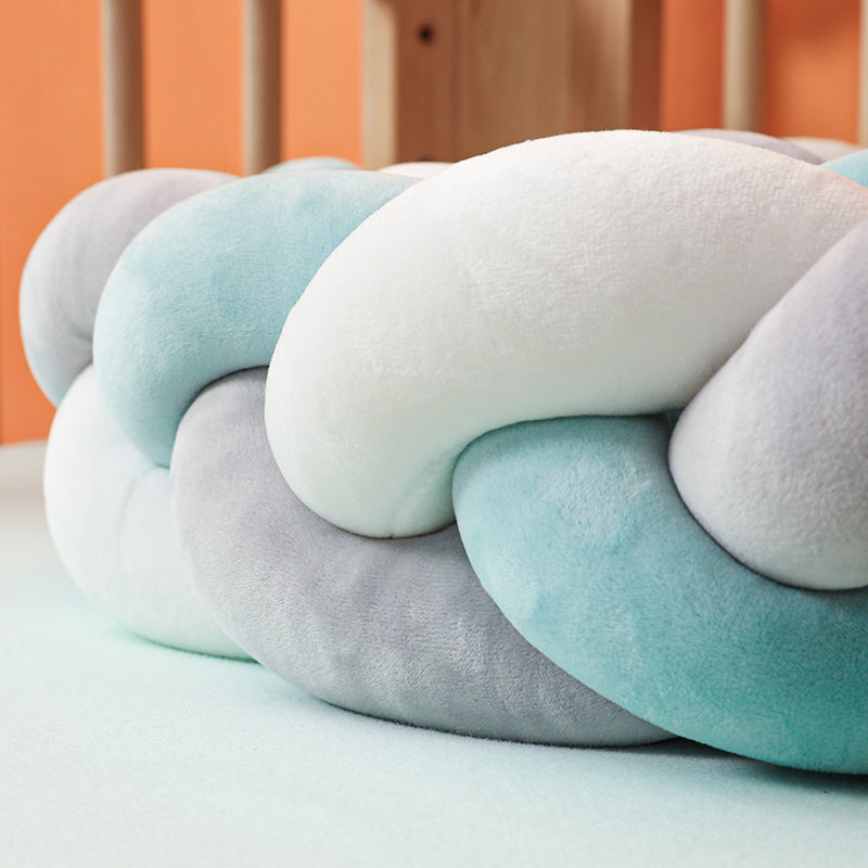 Handcrafted Nursery Rail Protector | Soft Airy Pillow Guard