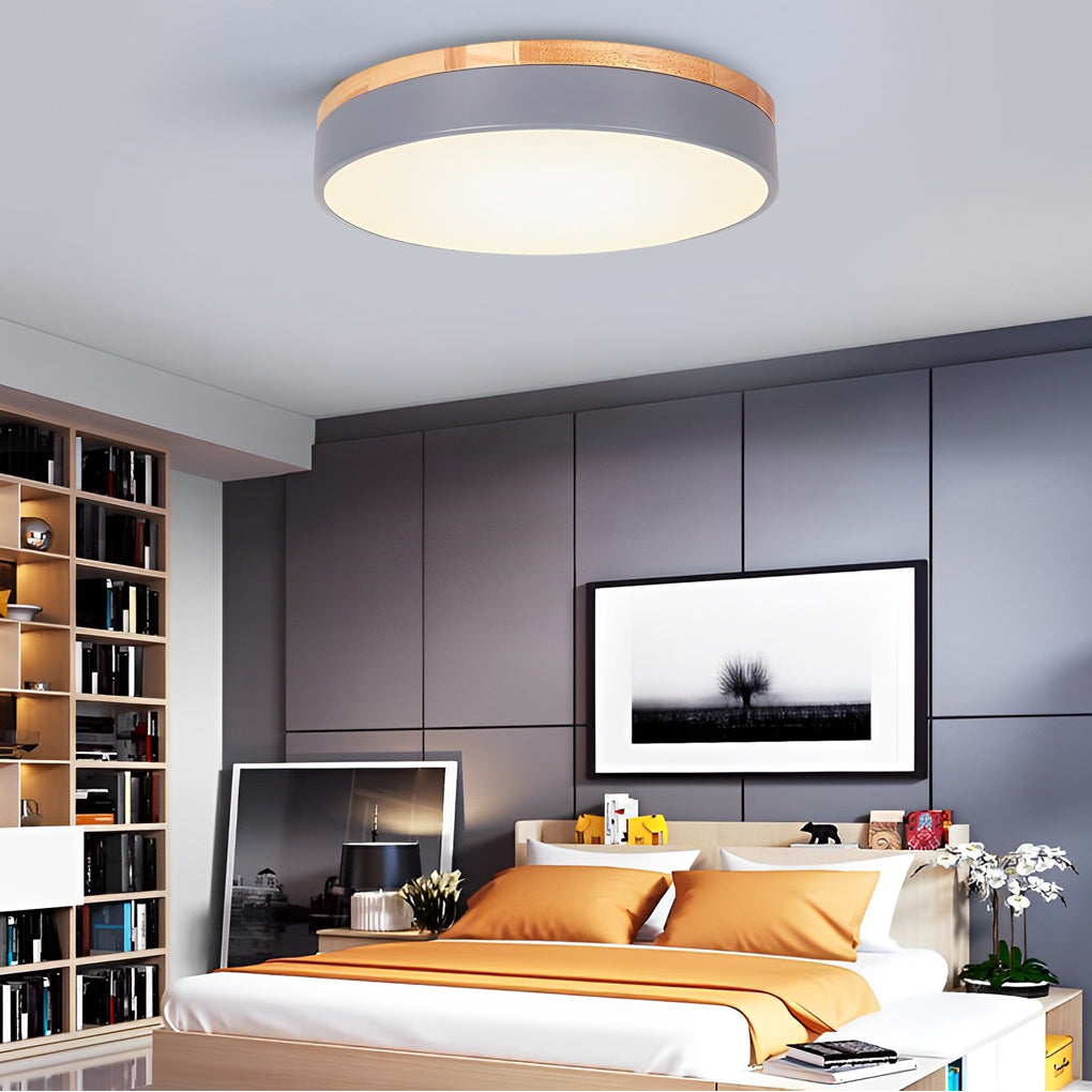 12" Modern Circular Taavita Flush Mount Ceiling Light Lamp Lighting