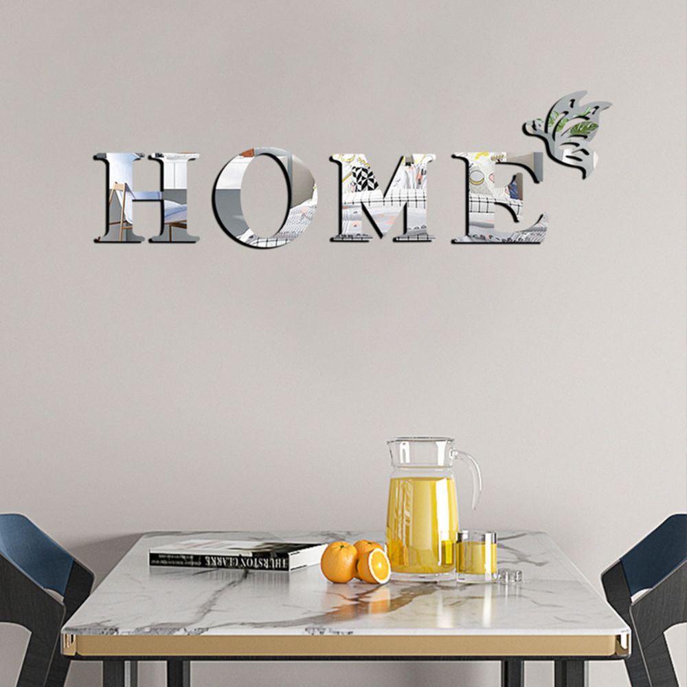 3D Wall Sticker Decor for Home Entrance Mirror