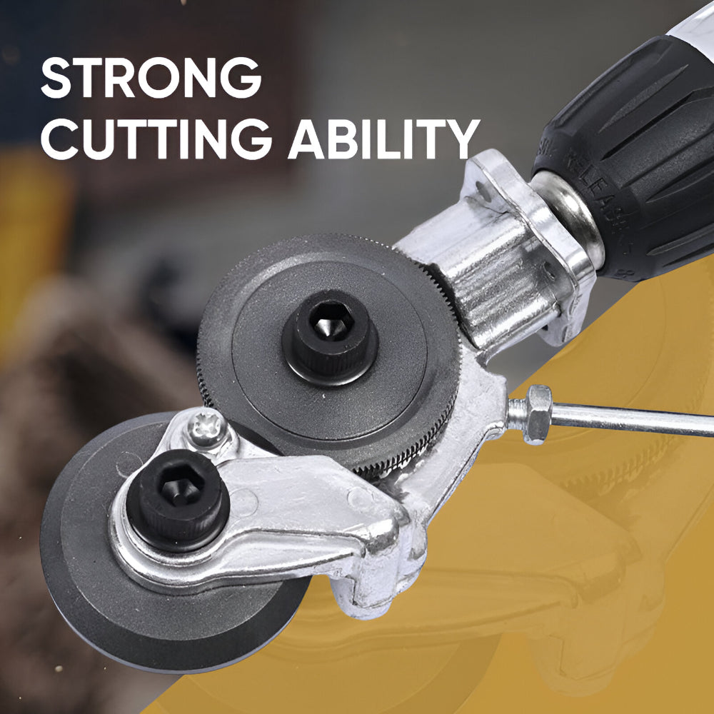 Precision Metal Cutter Drill Attachment for Effortless Shaping