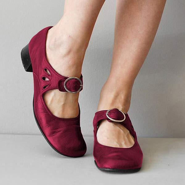 Timeless Comfort Leather Sandals with Adjustable Buckle