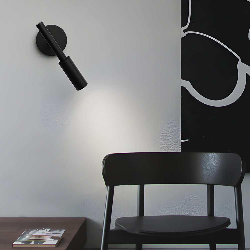 1-Light Adjustable Taavita Wall Light with COB Technology, 3-Step Dimming