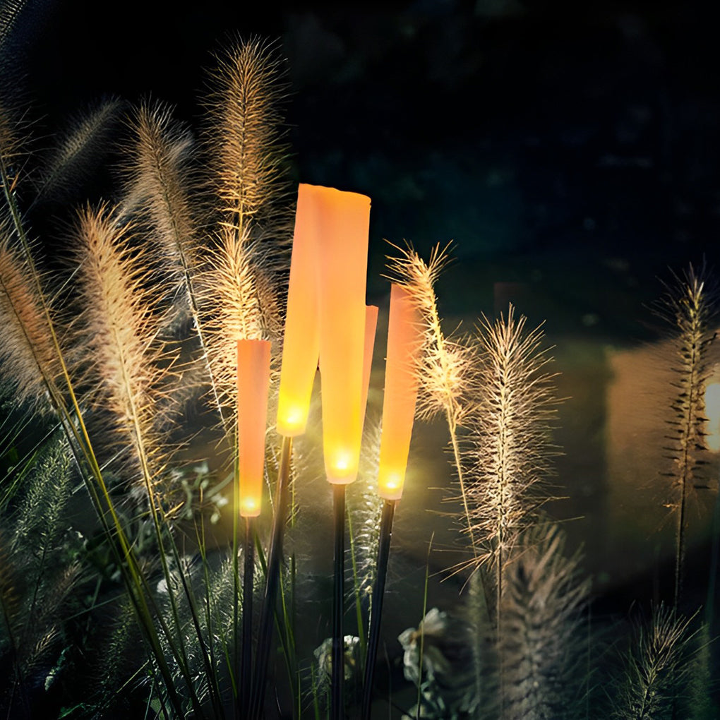 10pcs Waterproof Acrylic Frosted Taavita Outdoor Lawn Stick Lights Lamp