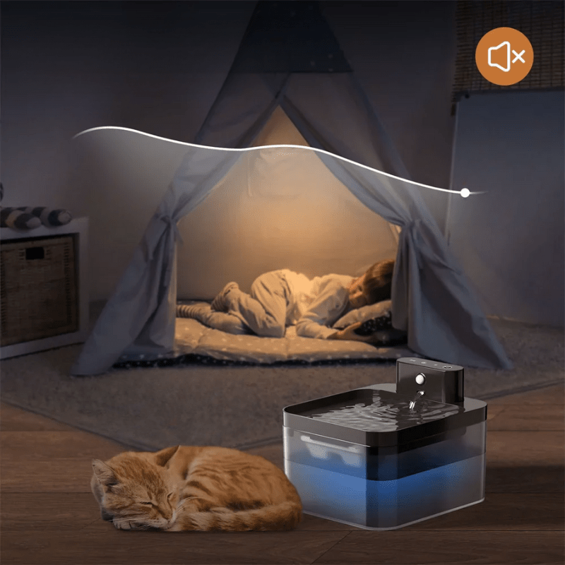 PureStream Pet Water Fountain with Smart Sensor & Filter