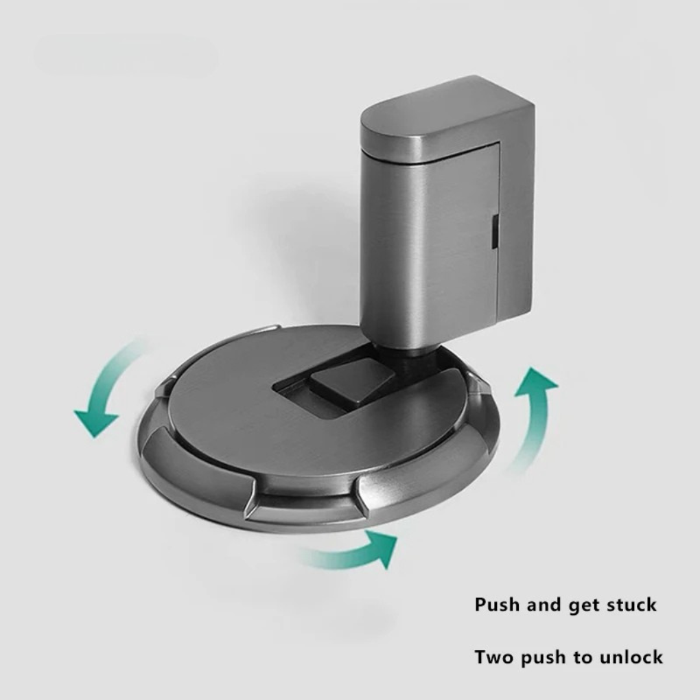 Sleek Magnetic Door Stopper for Easy Installation