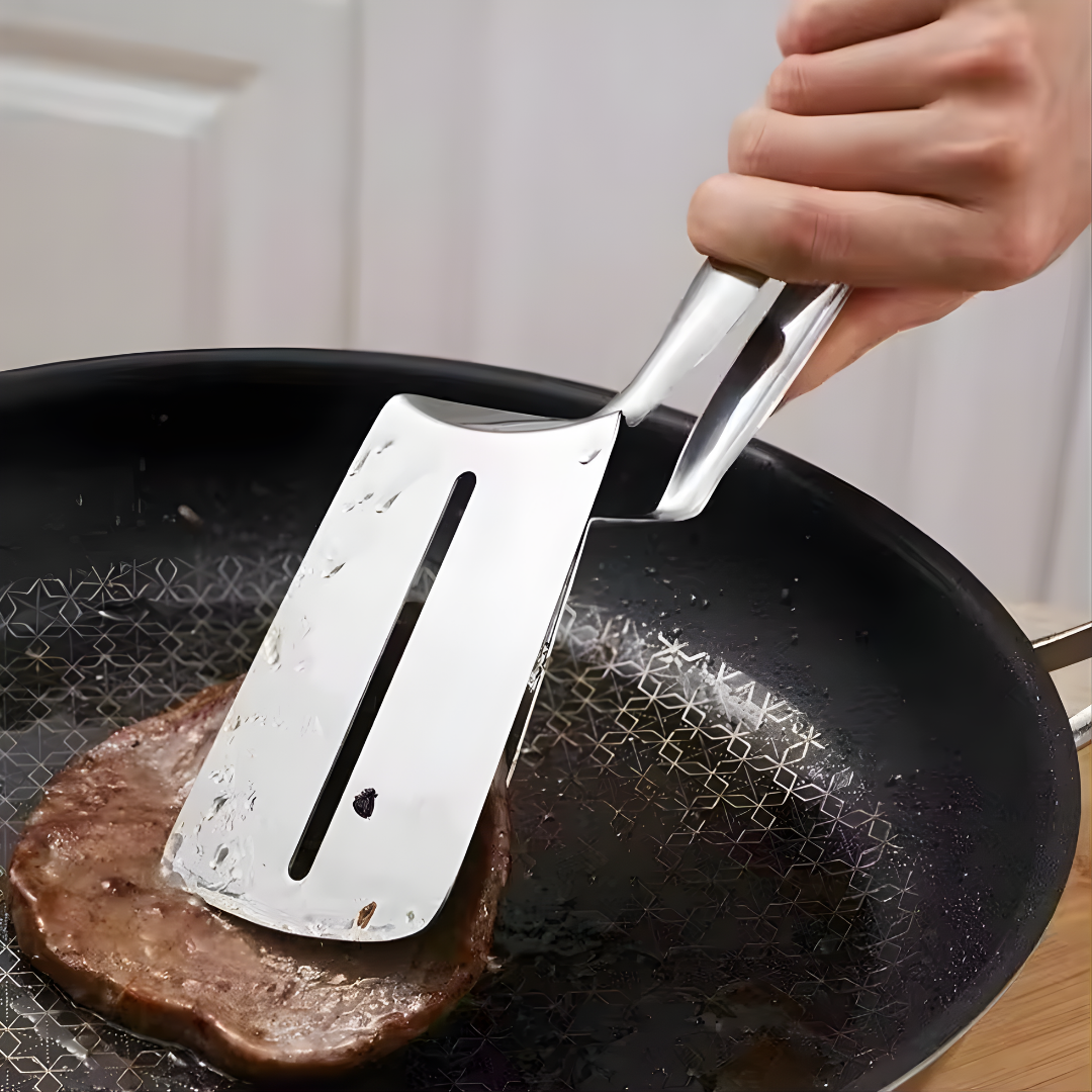 Dual-Function Stainless Steel Gripper – Flip and Grip with Ease