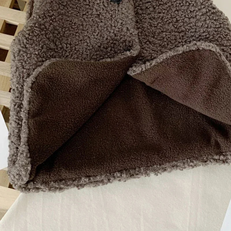 Cozy Lambswool Vest for Kids - Perfect for Winter Adventures