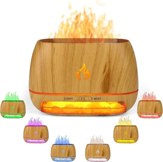 TranquilGlow Himalayan Salt Aroma Diffuser & Humidifier
