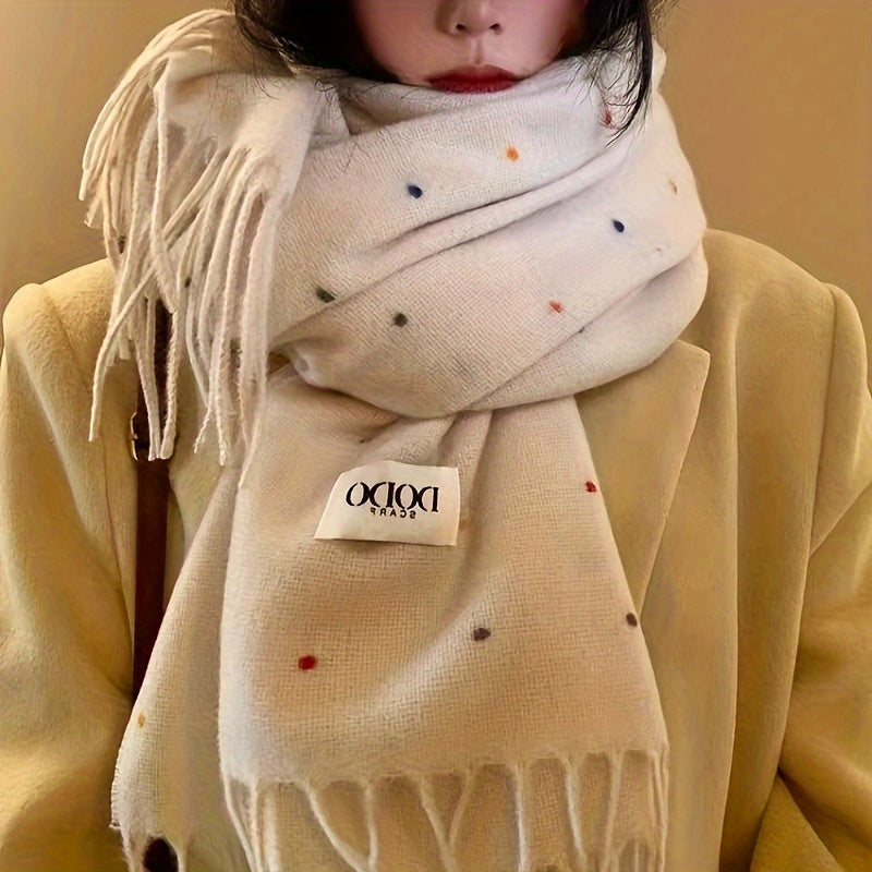 Knit Scarf | Lightweight | Cozy Warmth for Winter | Polyester